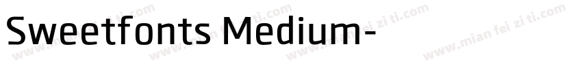 Sweetfonts Medium字体转换